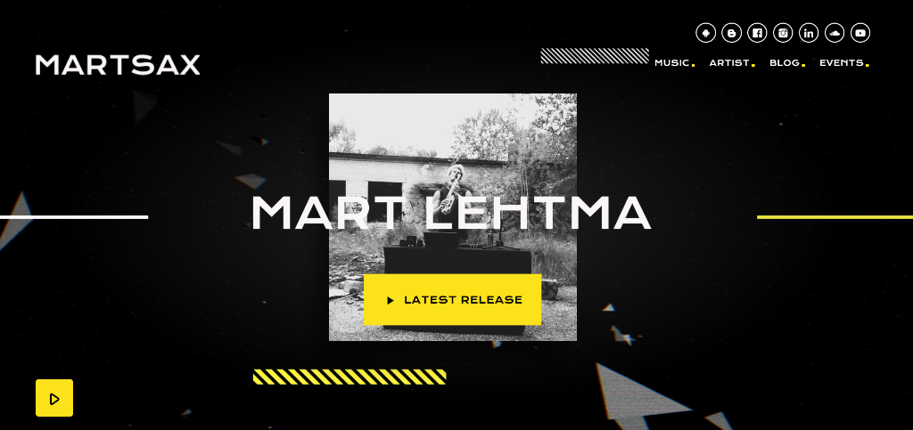 Martsaxophone website