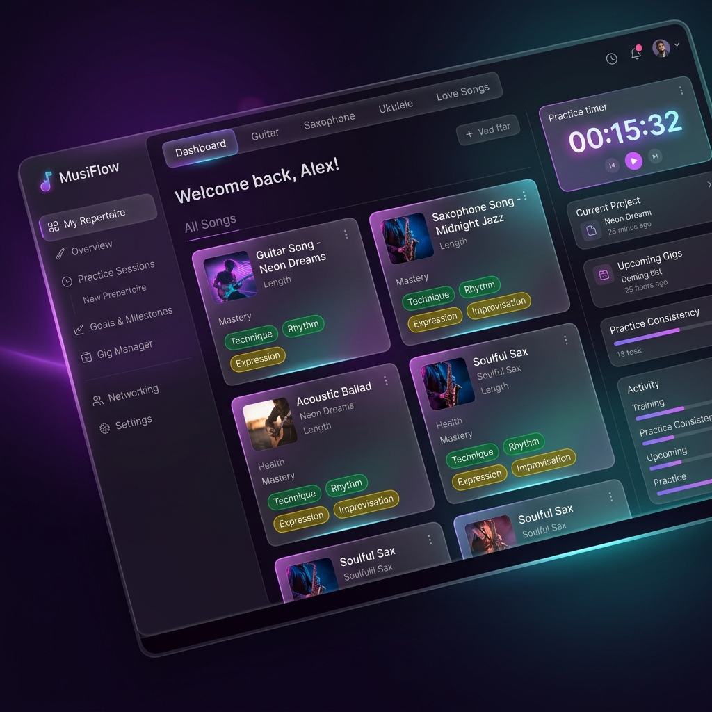 Music Career Manager Software